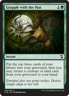 Grapple with the Past - Commander 2018 Spoiler