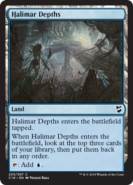 Halimar Depths - Commander 2018 Spoiler