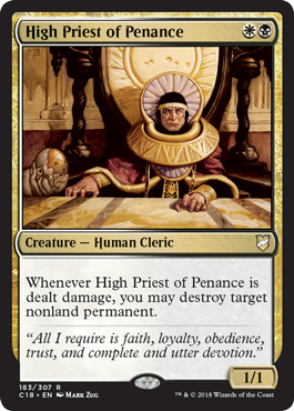 High Priest of Penance - Commander 2018 Spoiler