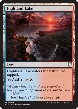 Highland Lake - Commander 2018 Spoiler