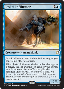 Jeskai Infiltrator - Commander 2018 Spoiler