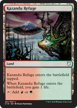 Kazandu Refuge - Commander 2018 Spoiler