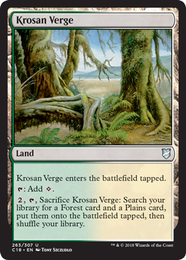 Krosan Verge - Commander 2018 Spoiler