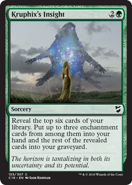 Kruphix's Insight - Commander 2018 Spoiler