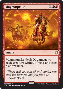 Magmaquake - Commander 2018 Spoiler