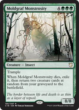 Moldgraf Monstrosity - Commander 2018 Spoiler