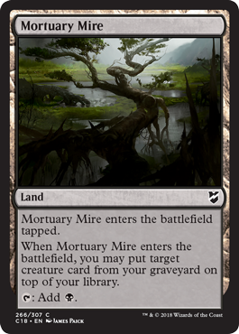 Mortuary Mire - Commander 2018 Spoiler