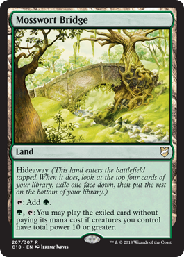 Mosswort Bridge - Commander 2018 Spoiler