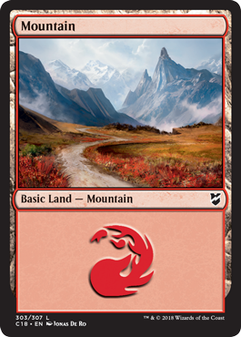 Mountain 1 - Commander 2018 Spoiler