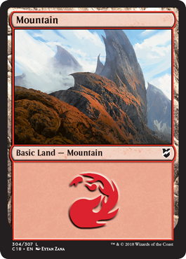 Mountain - Commander 2018 Spoiler