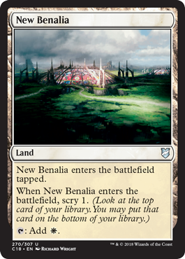 New Benalia - Commander 2018 Spoiler