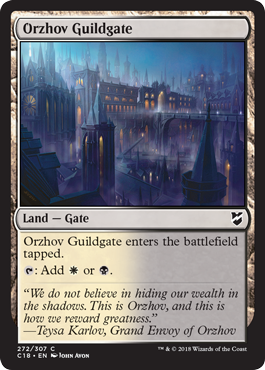 Orzhov Guildgate - Commander 2018 Spoiler