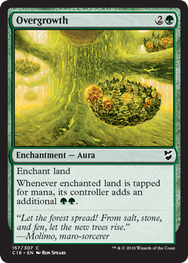 Overgrowth - Commander 2018 Spoiler