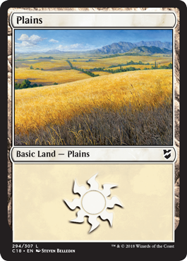 Plains 1 - Commander 2018 Spoiler