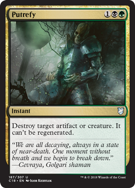 Putrefy - Commander 2018 Spoiler