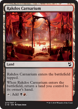 Rakdos Carnarium - Commander 2018 Spoiler