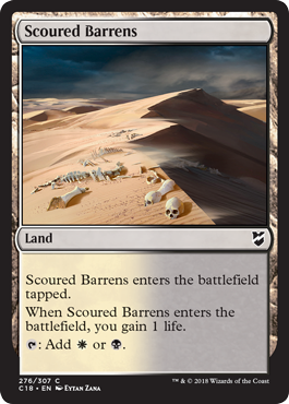 Scoured Barrens - Commander 2018 Spoiler