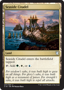 Seaside Citadel - Commander 2018 Spoiler