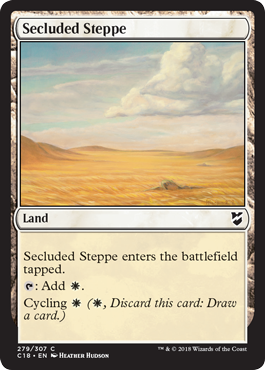 Secluded Steppe - Commander 2018 Spoiler