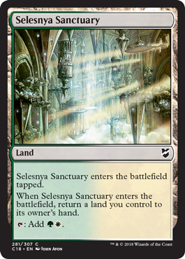 Selesnya Sanctuary - Commander 2018 Spoiler