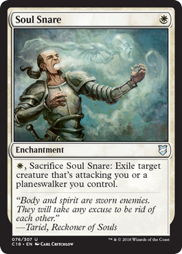 Soul Snare - Commander 2018 Spoiler