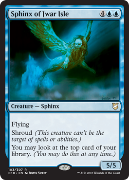 Sphinx of Jwar Isle - Commander 2018 Spoiler