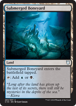 Submerged Boneyard - Commander 2018 Spoiler