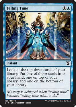 Telling Time - Commander 2018 Spoiler