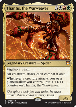 Thantis, the Warweaver - Commander 2018 Spoiler