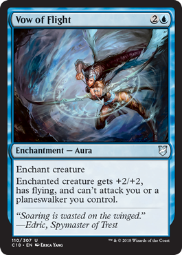 Vow of Flight - Commander 2018 Spoiler