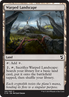 Warped Landscape - Commander 2018 Spoiler