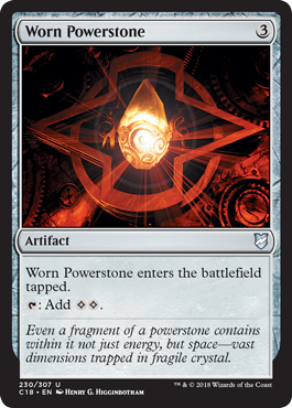 Worn Powerstone - Commander 2018 Spoiler