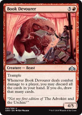 Book Devourer - Guilds of Ravnica Spoiler