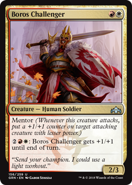 Boros Challenger - Guilds of Ravnica Spoiler