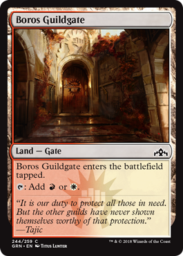 Boros Guildgate - Guilds of Ravnica Spoiler