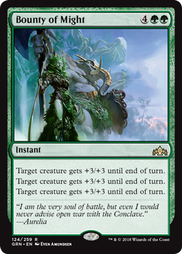 Bounty of Might - Guilds of Ravnica Spoiler