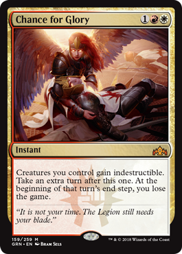 Chance for Glory - Guilds of Ravnica Spoiler