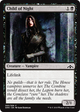 Child of Night - Guilds of Ravnica Spoiler