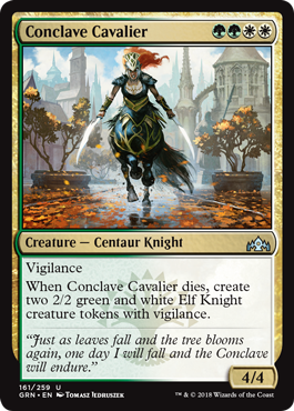 Conclave Cavalier - Guilds of Ravnica Spoiler