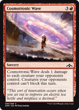 Cosmotronic Wave - Guilds of Ravnica Spoiler