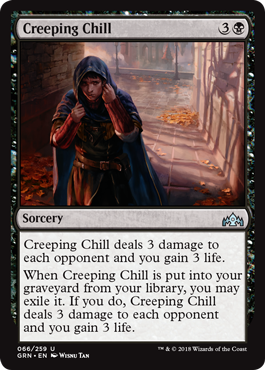 Creeping Chill - Guilds of Ravnica Spoiler