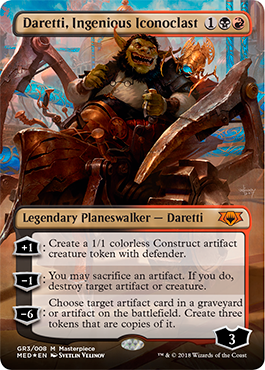 Daretti, Ingenious Iconoclast - Mythic Edition