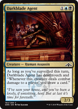 Darkblade Agent - Guilds of Ravnica Spoiler