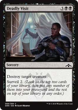 Deadly Visit - Guilds of Ravnica Spoiler