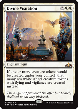 Divine Visitation - Guilds of Ravnica Spoiler