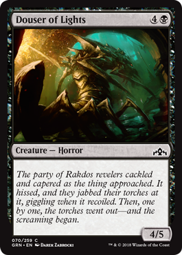 Douser of Lights - Guilds of Ravnica Spoiler