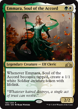 Emmara, Soul of the Accord - Guilds of Ravnica Spoiler