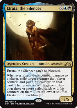 Etrata, the Silencer - Guilds of Ravnica Spoiler