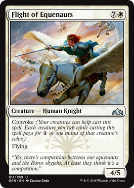 Flight of Equenauts - Guilds of Ravnica Spoiler