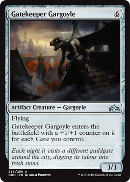 Gatekeeper Gargoyle - Guilds of Ravnica Spoiler